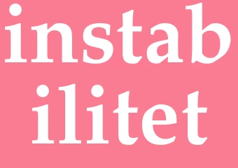 Synonym instabilitet