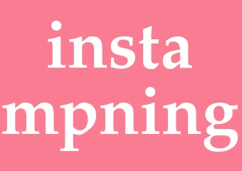 Synonym instampning