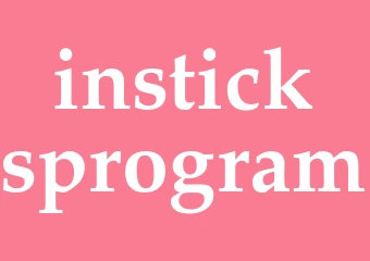 Synonym insticksprogram