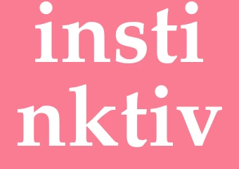Synonym instinktiv