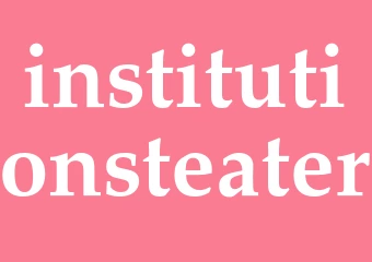 Synonym institutionsteater