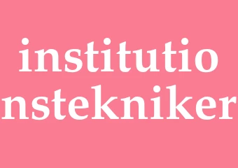 Synonym institutionstekniker