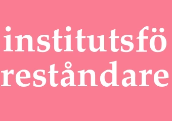Synonym institutsföreståndare