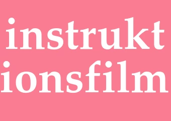 Synonym instruktionsfilm