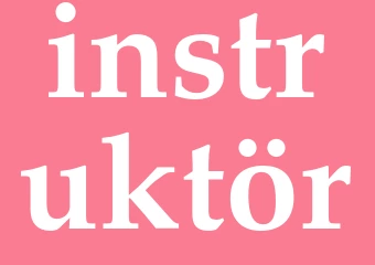 Synonym instruktör