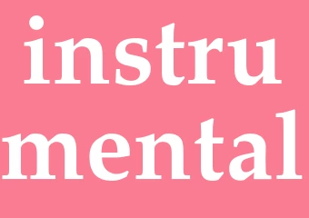 Synonym instrumental