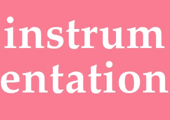 Synonym instrumentation