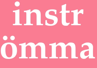 Synonym inströmma