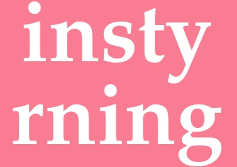 Synonym instyrning