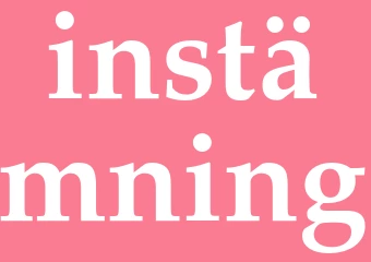 Synonym instämning