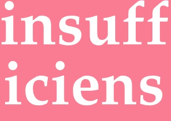 Synonym insufficiens