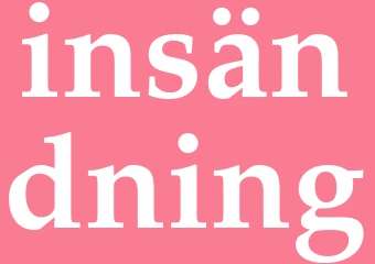 Synonym insändning