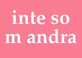 Synonym inte som andra