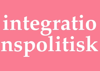 Synonym integrationspolitisk