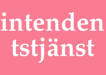 Synonym intendentstjänst