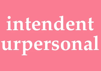 Synonym intendenturpersonal