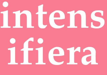 Synonym intensifiera