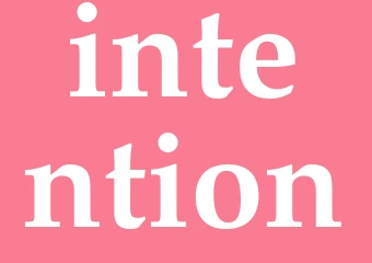 Synonym intention