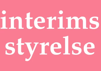Synonym interimsstyrelse