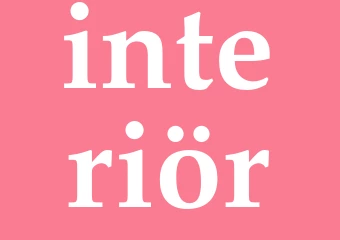 Synonym interiör