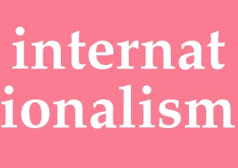 Synonym internationalism