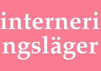 Synonym interneringsläger