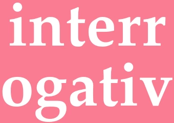 Synonym interrogativ