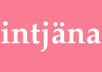 Synonym intjäna