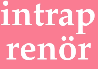 Synonym intraprenör