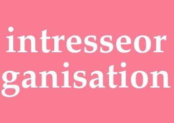 Synonym intresseorganisation