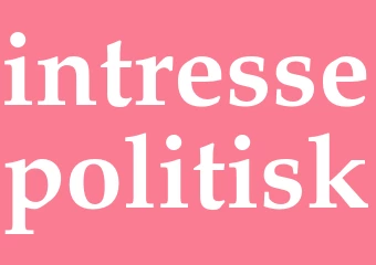 Synonym intressepolitisk
