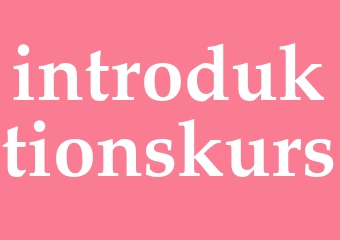 Synonym introduktionskurs