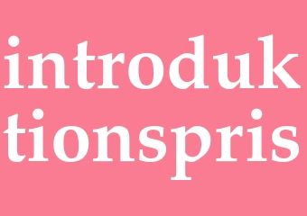 Synonym introduktionspris