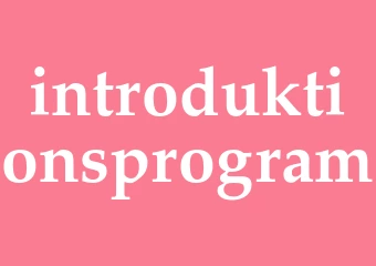 Synonym introduktionsprogram