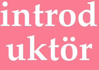Synonym introduktör
