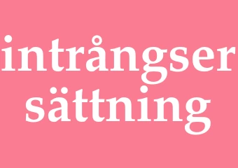 Synonym intrångsersättning