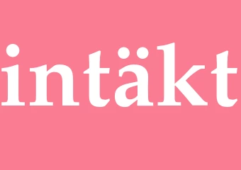 Synonym intäkt