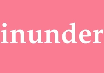 Synonym inunder