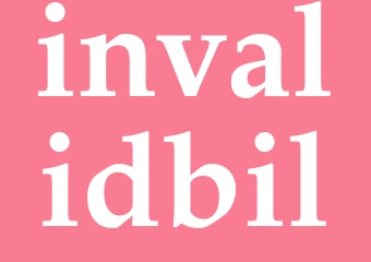 Synonym invalidbil