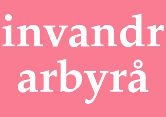 Synonym invandrarbyrå
