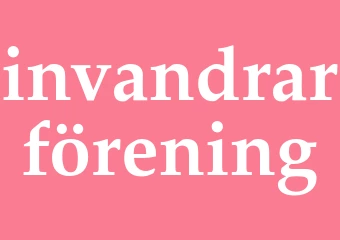 Synonym invandrarförening