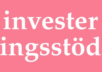Synonym investeringsstöd
