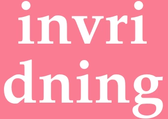 Synonym invridning