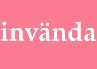 Synonym invända