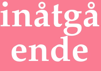 Synonym inåtgående