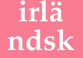 Synonym irländsk