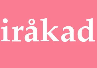 Synonym iråkad