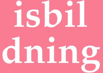 Synonym isbildning