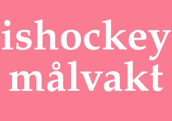 Synonym ishockeymålvakt