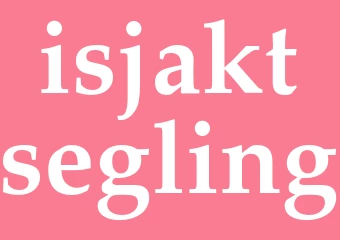 Synonym isjaktsegling